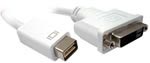 ADAPTADOR MINI DISPLAY DVI MACHO A DVI HEMBRA
