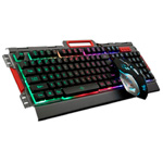 TECLADO Y RATÓN USB, GAMER, BACKLIGHT. HUMO COMBO