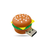 MEMORIA FLASH USB 32GB, HAMBURGUESA