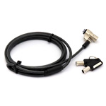 CANDADO PARA LAPTOP, 1.8 METROS, NANO, DE LLAVE