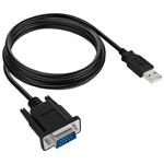 CONVERTIDOR USB V2.0 A SERIAL DB9, 1.8 METROS