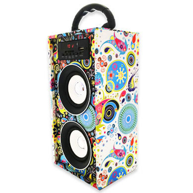 BOCINA PORTABLE KS-450 HIPPIE 0