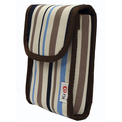 FUNDA PARA CAMARA DIGITAL TELA RAYAS 0
