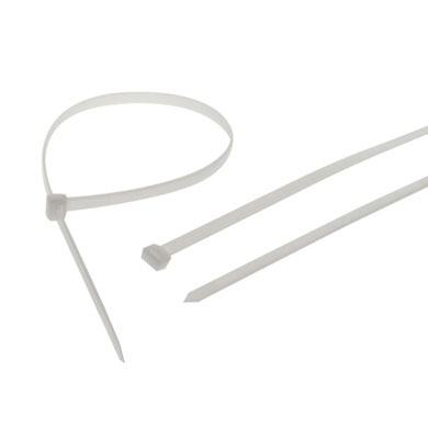 CINCHO NYLON BLANCO 20 CMS 100 PIEZAS 0