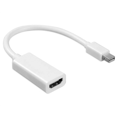 ADAPTADOR MINI DISPLAY PORT MACHO A HDMI HEMBRA 0