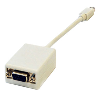 ADAPTADOR MINI DISPLAY PORT MACHO A  VGA HEMBRA 0