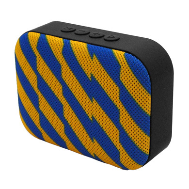 BOCINA BLUETOOTH T3, AZUL/AMARILLO 0