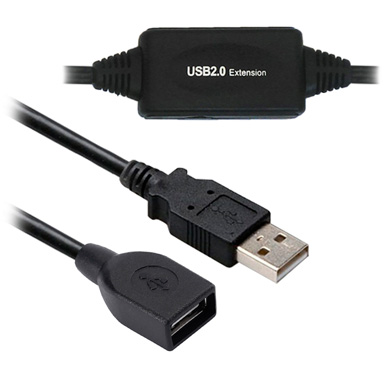 CABLE USB V2.0 EXTENSIÓN ACTIVA, 20 m 0