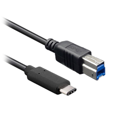 CABLE USB V3.0 TIPO "C" A TIPO "B", 1.0 m 0