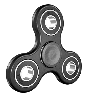 FIDGET SPINNER FINGER ANTIESTRES NEGRO 0