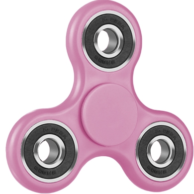 FIDGET SPINNER FINGER ANTIESTRES ROSA 0