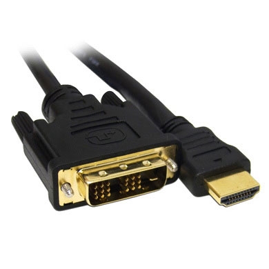 CABLE DVI-D A HDMI MACHO 0.9 MTS
 0