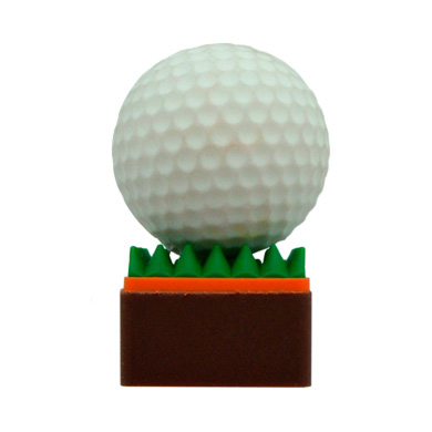 MEMORIA FLASH USB 16GB. PELOTA DE GOLF 0
