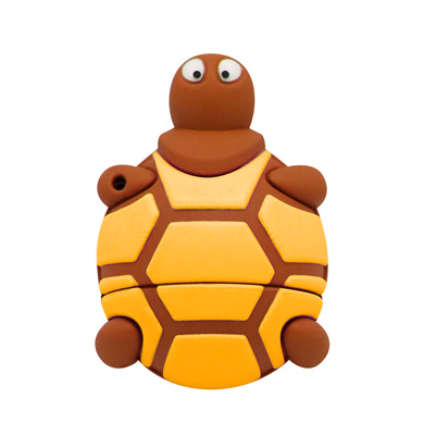 MEMORIA FLASH USB 32GB, TORTUGA AMARILLA 0