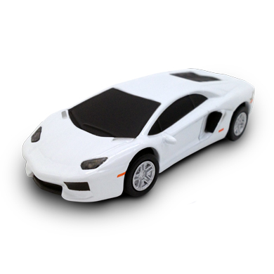 MEMORIA USB DE 4 GB LAMBORGHINI BLANCO 0