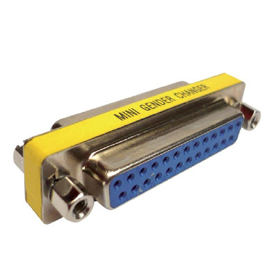 ADAPTADOR CAMBIADOR DE GENERO DB25 HEMBRA - HEMBRA 0