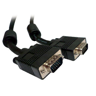 CABLE SVGA PARA MONITOR HD15 MACHO A MACHO DE 0.30 MTS 0