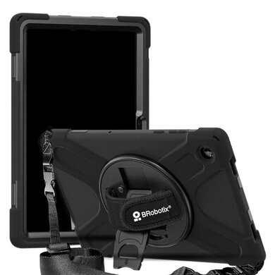FUNDA DE USO RUDO CON CORREA Y GIRO 360° PARA GALAXY® A11+ SM-X230 11"
 0