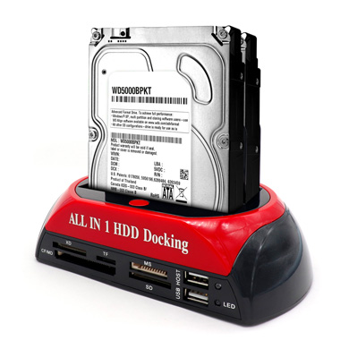 CONVERTIDOR USB A SATA/IDE CLONADOR, CON LECTOR 0