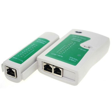 Probador de cables / Conectores RJ45 / BNC / RJ11