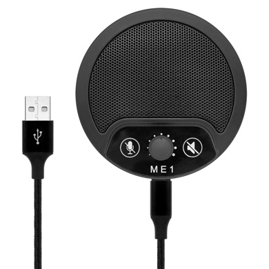 Microfono Condensador USB Para PC Laptop Videoconferencia Podcast Streaming  Zoom