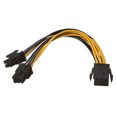 CABLE INTERNO DE ALIMENTACIÓN ADAPTADOR PCIE 6 PINES  0