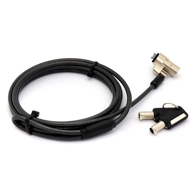 CANDADO PARA LAPTOP, 1.8 METROS, NANO, DE LLAVE 0