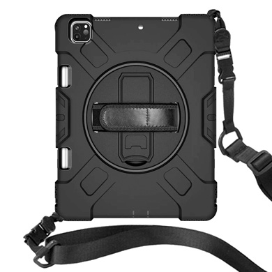 FUNDA DE USO RUDO CON CORREA Y GIRO 360º PARA iPAD PRO 12.9"  0