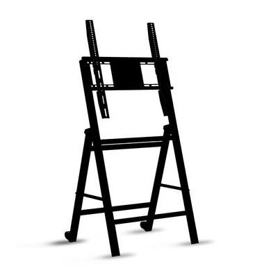 SOPORTE DE PISO FLIP PLEGABLE, PARA PANTALLA DE 32" A 86" ORIENTACIÓN DE TV HORIZONTAL Y VERTICAL, SOPORTA 50 kg 0