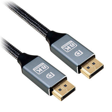 CABLE DISPLAY PORT V1.4 A DISPLAY PORT, SOPORTA 8K60HZ, 2.0 m 0