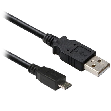 CABLE USB V2.0 A - MICRO B, 0.3 metros 0
