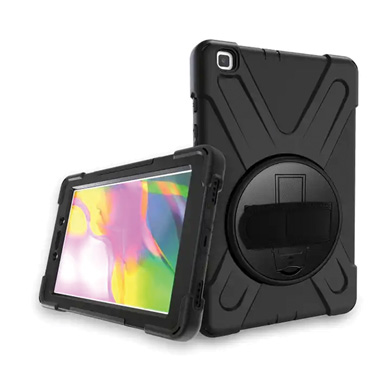 FUNDA DE USO RUDO CON CORREA Y GIRO 360º PARA SAMSUNG GALAXY ACTIVE 8"  T290 / T295, 2019 0