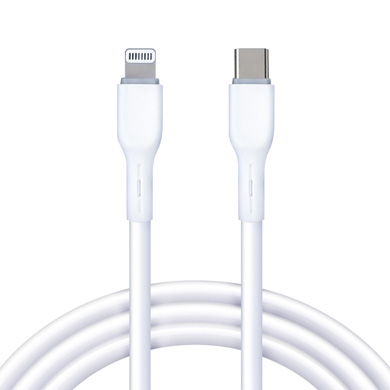 FASTCHARGE CABLE USB V3.0 TIPO C-LIGHTNING, 1 m BLANCO 0