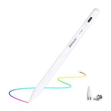PLUMA STYLUS ACTIVA BLANCA C/DOS REPUESTOS 0