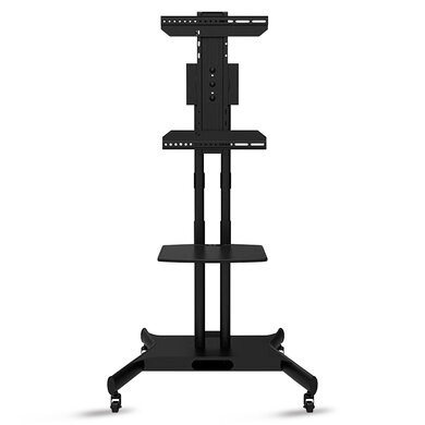 SOPORTE DE PISO MÓVIL PARA PANTALLA DE 32" A 86", ORIENTACIÓN DE TV HORIZONTAL Y VERTICAL, SOPORTA 50 kg  0