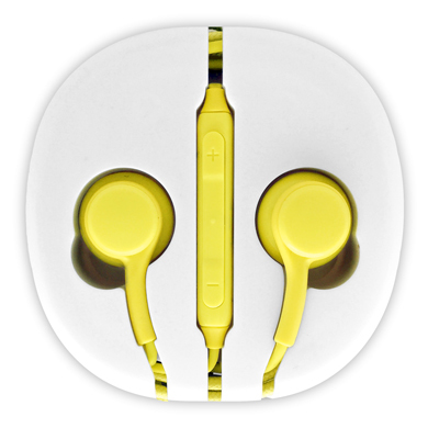 AUDÍFONOS AISLADORES DE RUIDO PARA ANDROID, AMARILLO 0