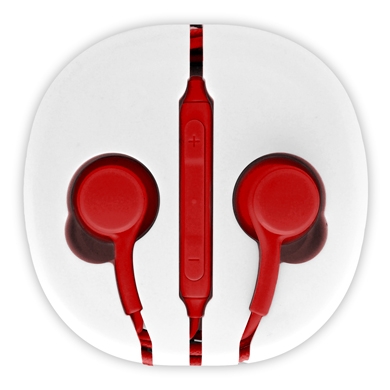 AUDÍFONOS AISLADORES DE RUIDO PARA ANDROID, ROJO 0