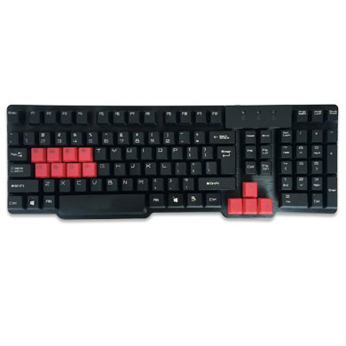 TECLADO USB GAMER WARRIOR K10 0