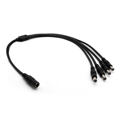 CABLE CCTV DIVISOR DE FUENTE DE PODER, 50 cm 0