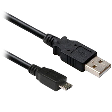 CABLE USB V2.0 TIPO "A" - MICRO "B", 0.9 m 0