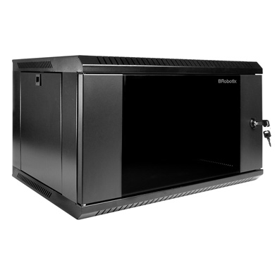 GABINETE DE 19" PARA MONTAJE EN PARED "MURAL", 6 U 0