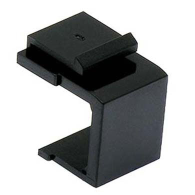 INSERTO CIEGO PARA JACK, COLOR NEGRO 0