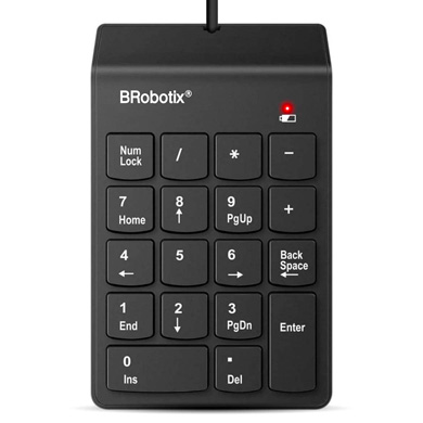 TECLADO NUMÉRICO USB 0
