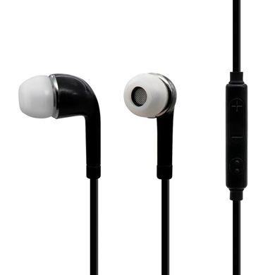 AUDÍFONOS IN-EAR CON MANOS LIBRES, NEGRO 0