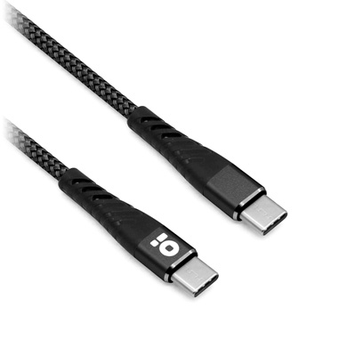 CABLE USB V3.0 TIPO "C" A TIPO "C" NYLON,
1 m 0