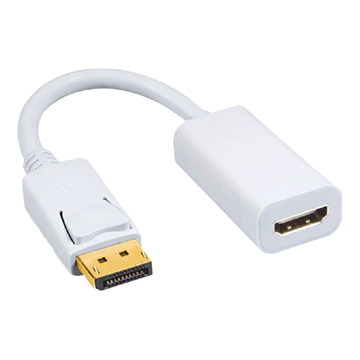 DLH Adaptateur Displayport Mâle Vers HDMI Femelle - Longueur 23cm - Hdm