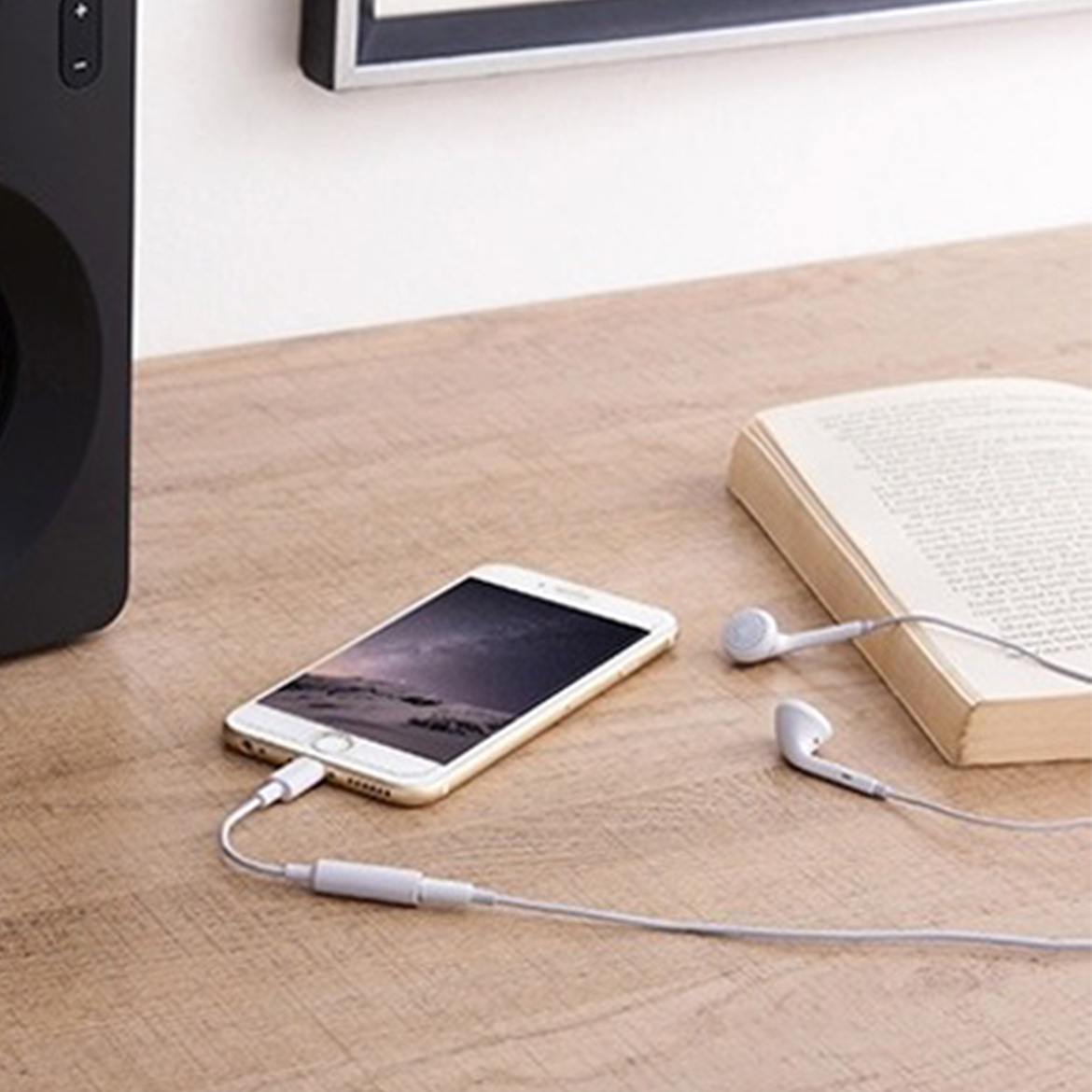 CABLE LIGHTNING A AUDIO HEMBRA Mayoreo